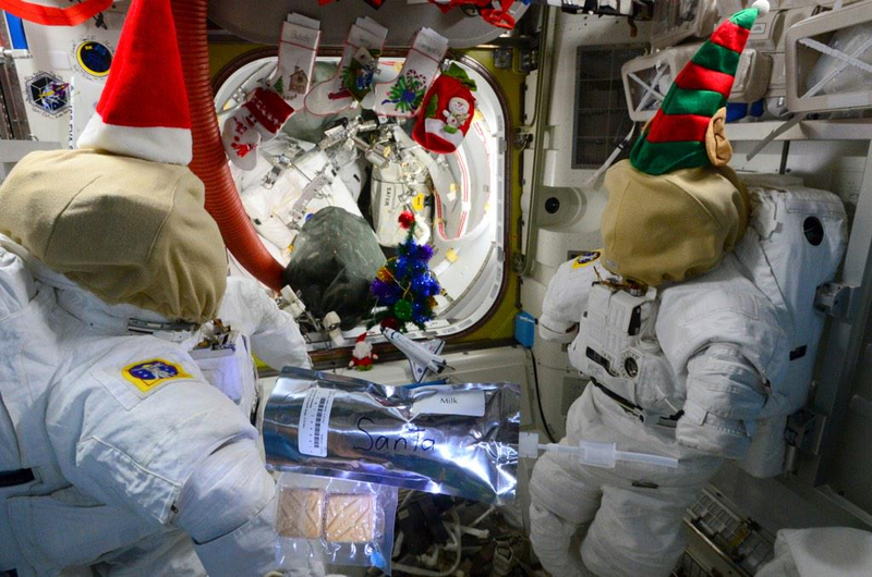 Illustration for article titled What Does Christmas Look Like At 17,500 MPH?